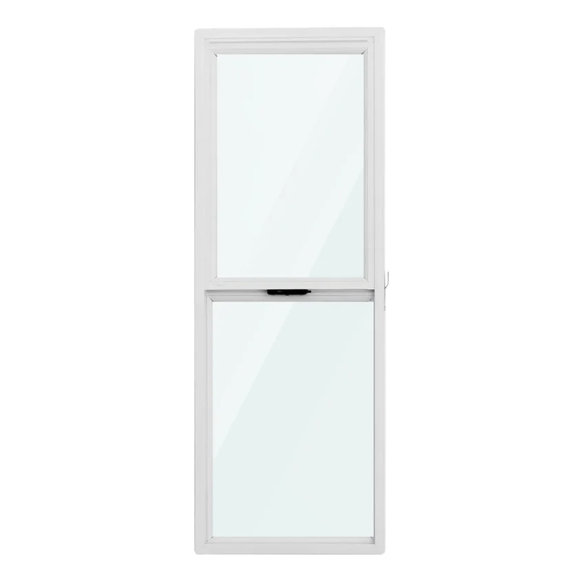 Ventana guillotina PVC vidrio simple 60 x 90 x 3.5 cm