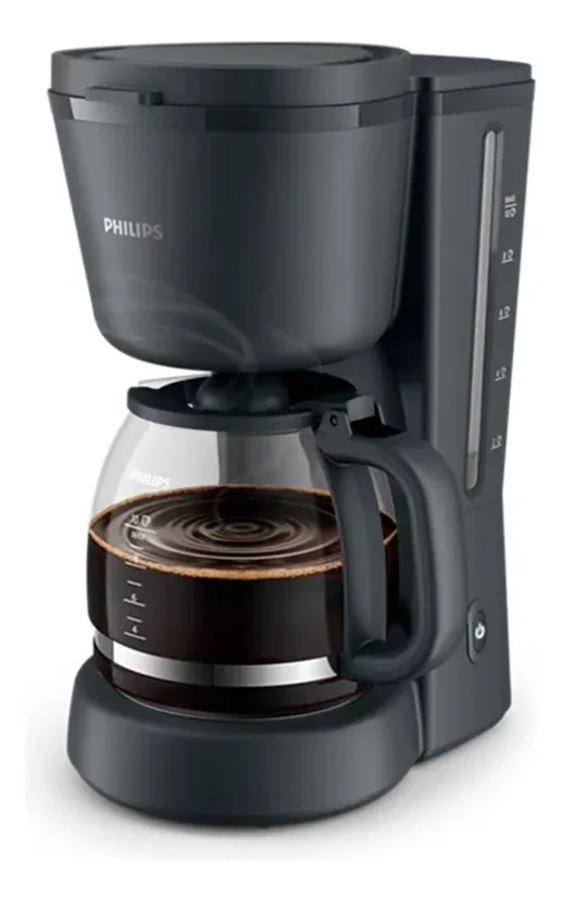 Cafetera 1.2 L negra HD7430/90