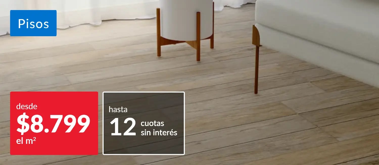 Pisos desde $8.799 m2